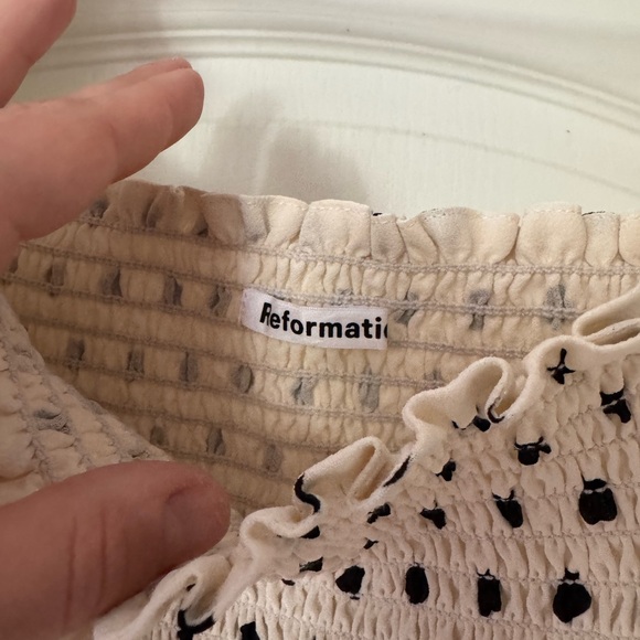 BNWT Reformation Pinto Top; Portofino - Size M - Picture 5 of 9